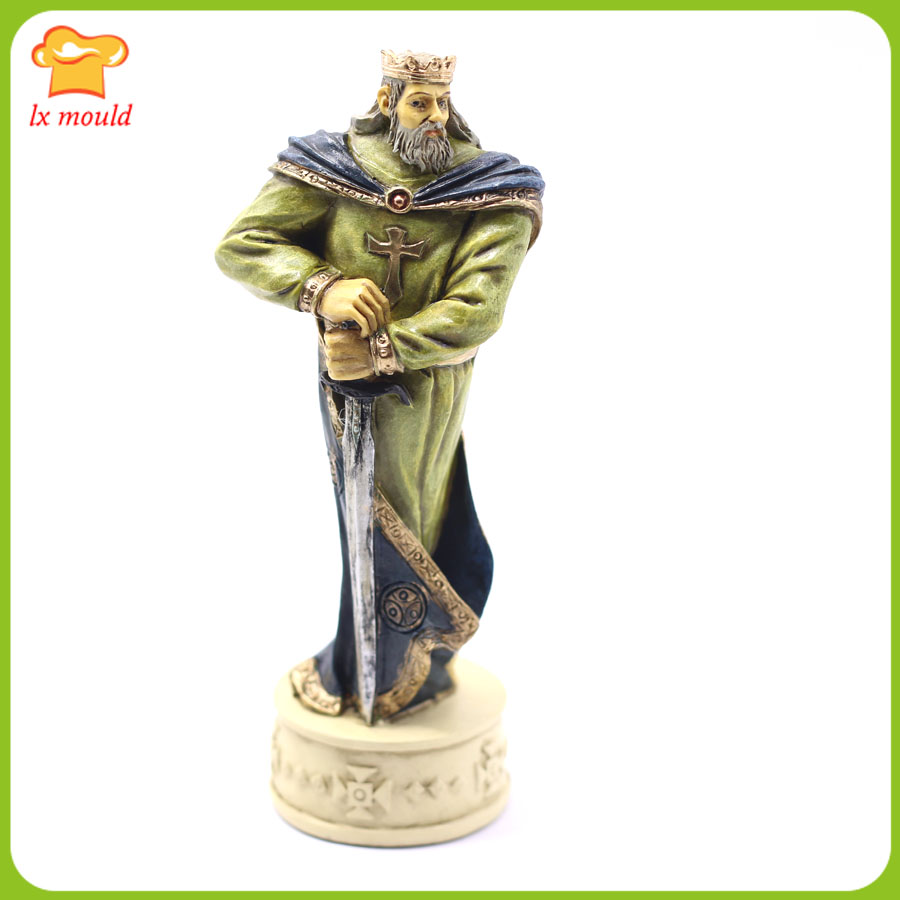 Candle. Queen - Molde de Silicone 3D Xadrez para