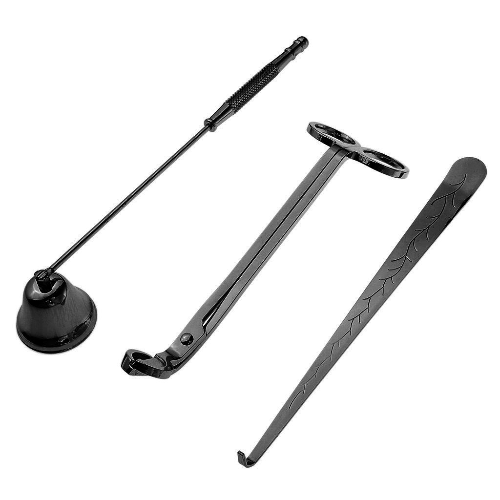 Wick Dipper Tool - Ferramenta de pavio de vela preta,
