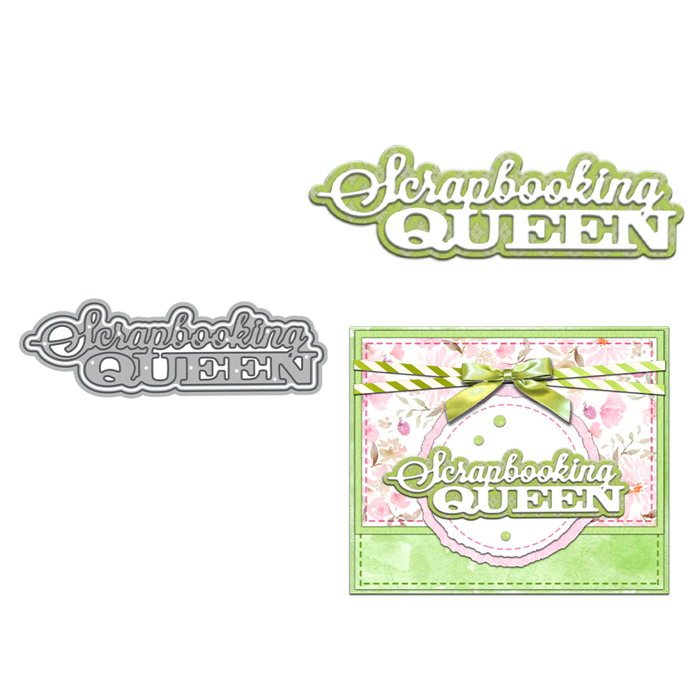Candle. Queen - MangoCraft Scrapbooking Rainha Mini Morre De