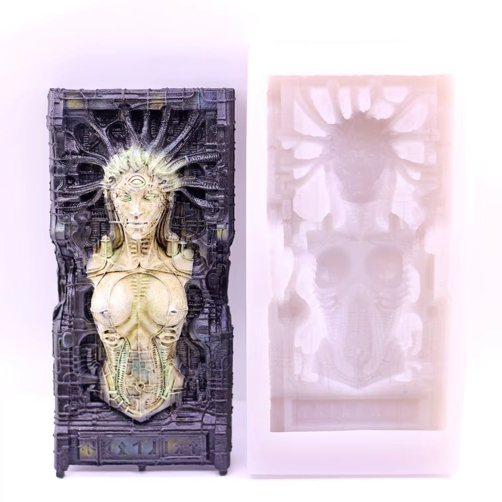 Candle. Queen - Moldes de Silicone Alien Queen para