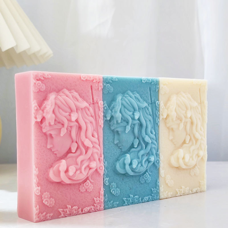 Flor Deusa Silicone Soap Mold  - Candle. Queen avaliação e preço