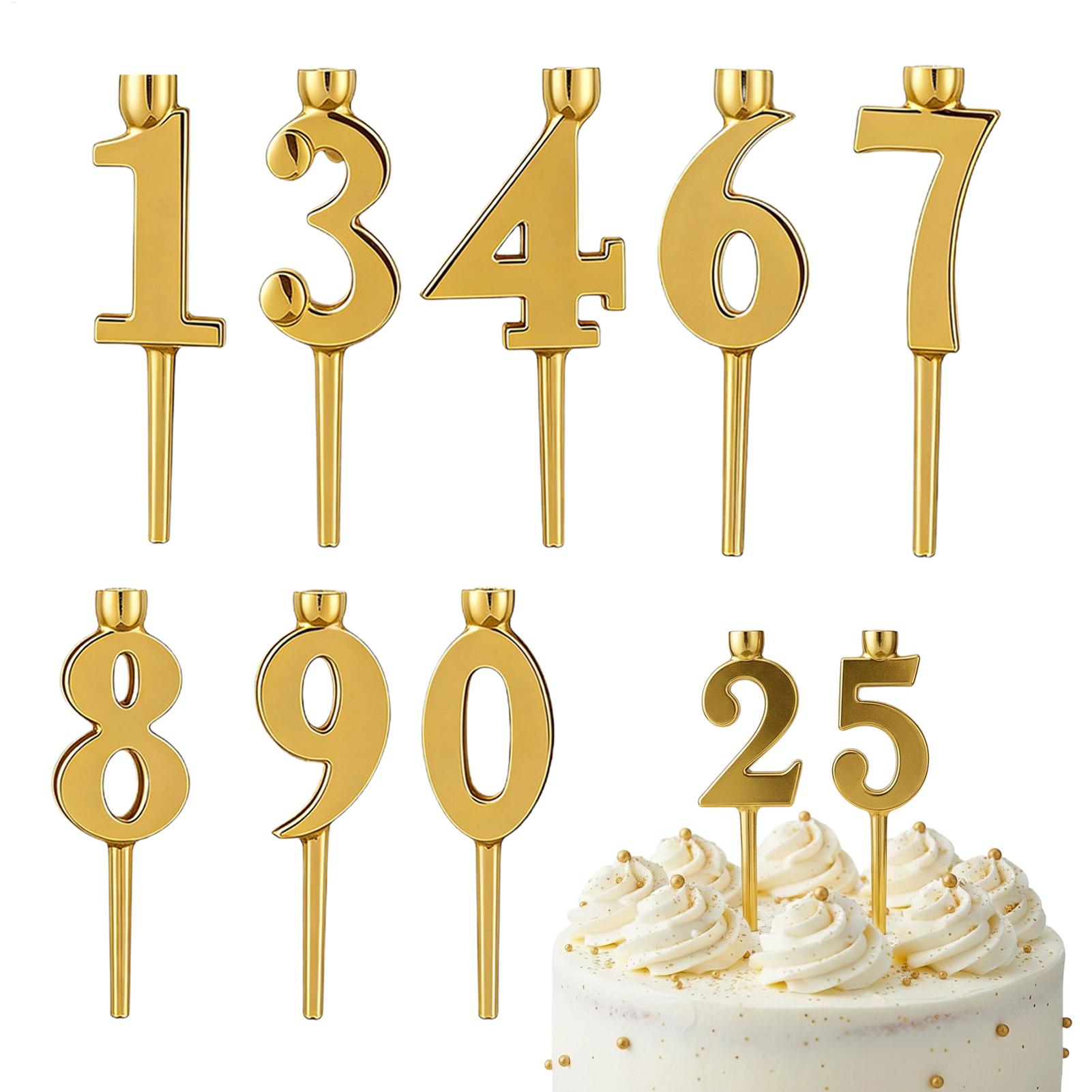 Vela de Número 0-9 para Festa, - Candle. Queen avaliação e preço