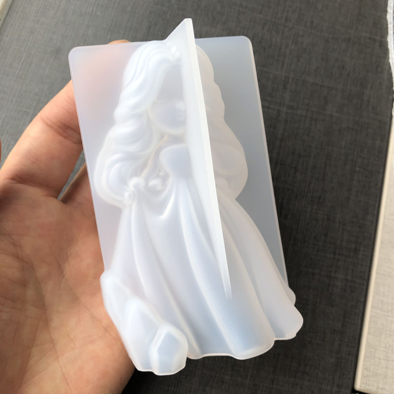 3d bonito princesa silicone ve - Candle Making Supplies Online avaliação e preço