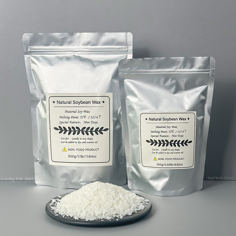 Cera de Soja Pura 1kg/500g/250 - Candle Making Supplies Online avaliação e preço