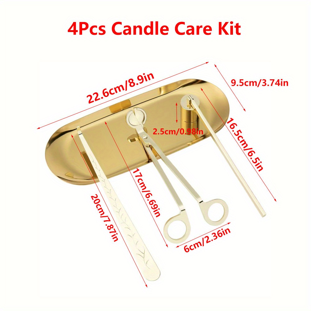 4 pçs/set kit de cuidados com  - Candle Making Supplies Online avaliação e preço