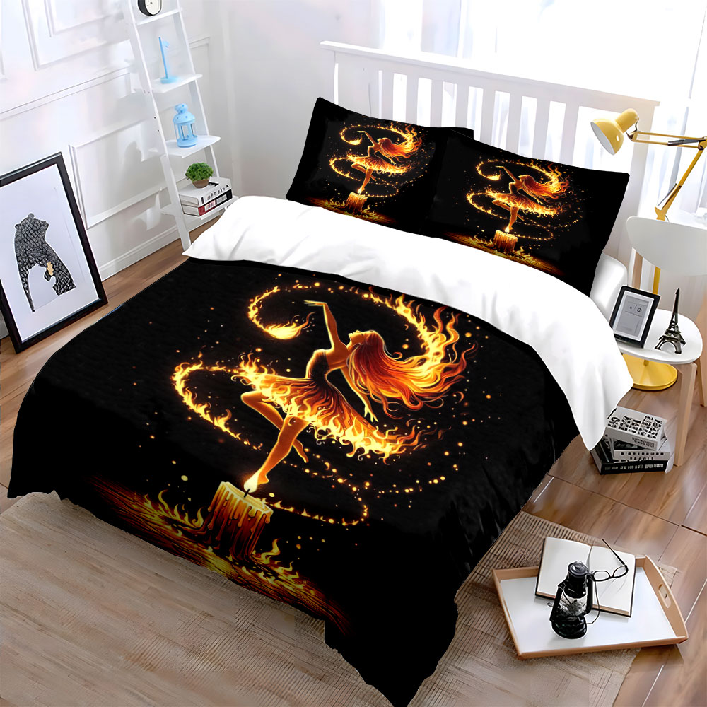 Conjunto de Cama com Estampa d - Candle. Queen avaliação e preço