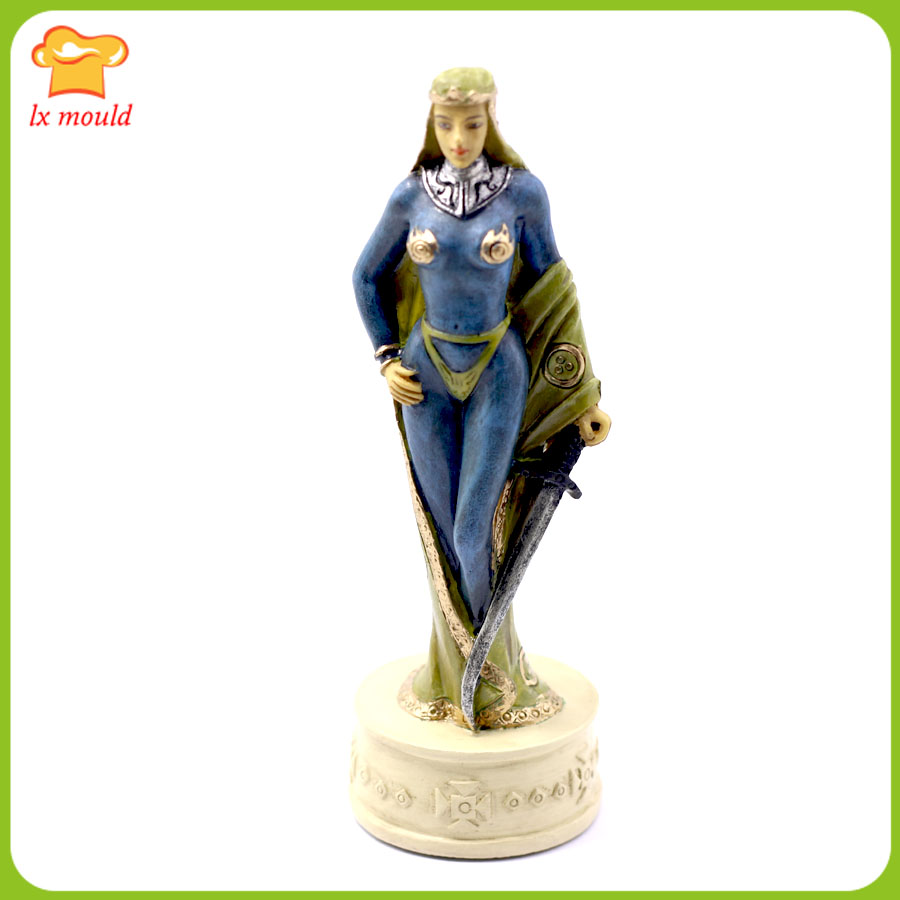 Molde de Silicone 3D Xadrez pa - Candle. Queen avaliação e preço