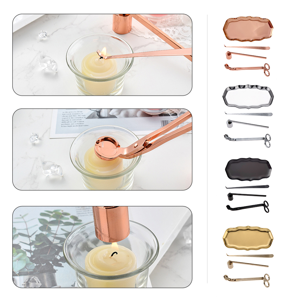 Aço inoxidável Candle Care Set - Wick Dipper Tool avaliação e preço