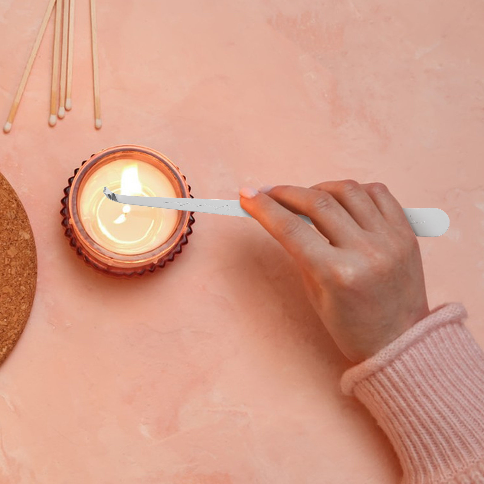 2 Peças Apagador de Velas de A - Wick Dipper Tool avaliação e preço