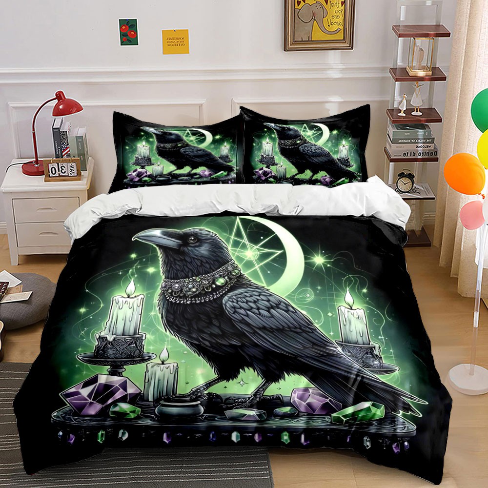 Conjunto de Cama com Tema Corv - Candle. Queen avaliação e preço