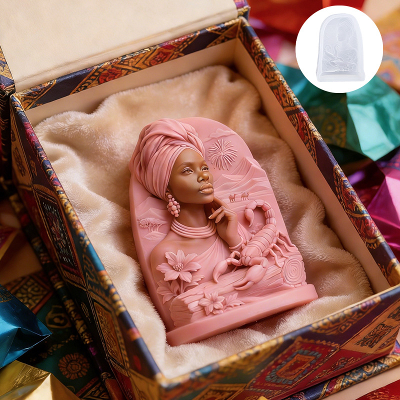 Molde de Silicone para Velas e - Candle. Queen avaliação e preço