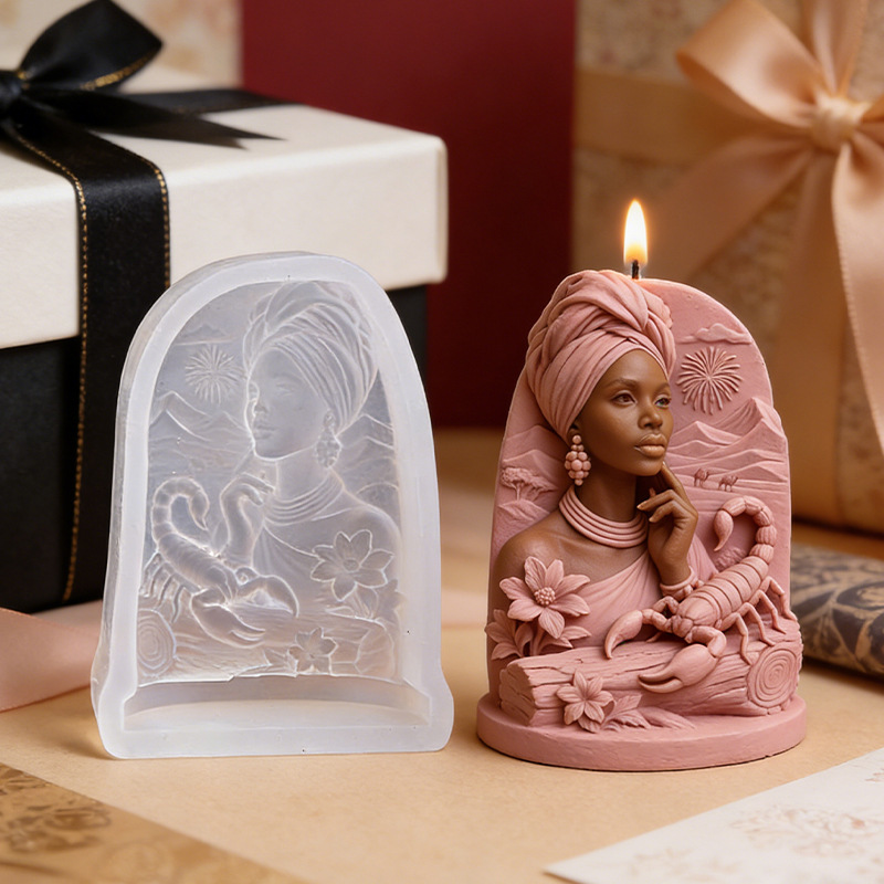 Molde de Silicone para Velas e - Candle. Queen avaliação e preço